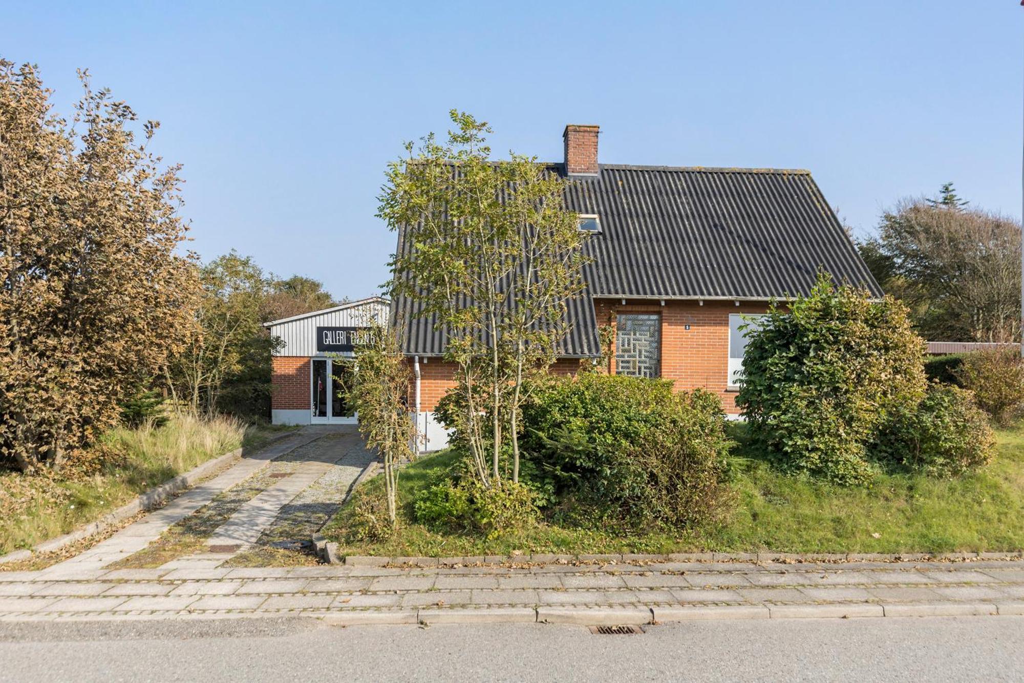 Logi i hus med kunst og have Bed and Breakfast Vestervig Eksteriør billede