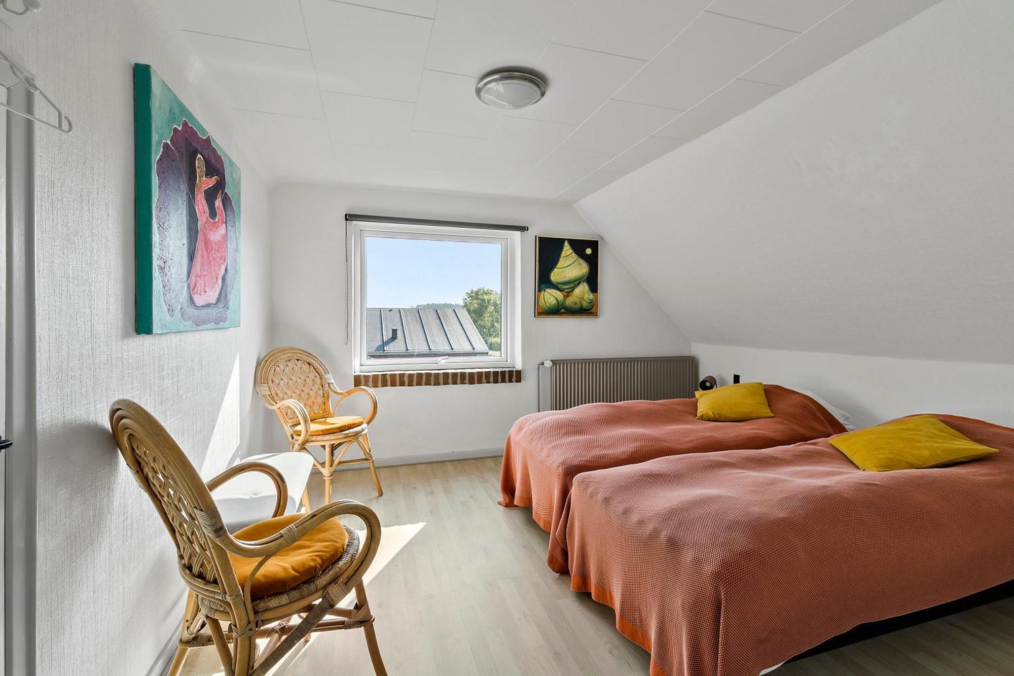 Logi i hus med kunst og have Bed and Breakfast Vestervig Eksteriør billede