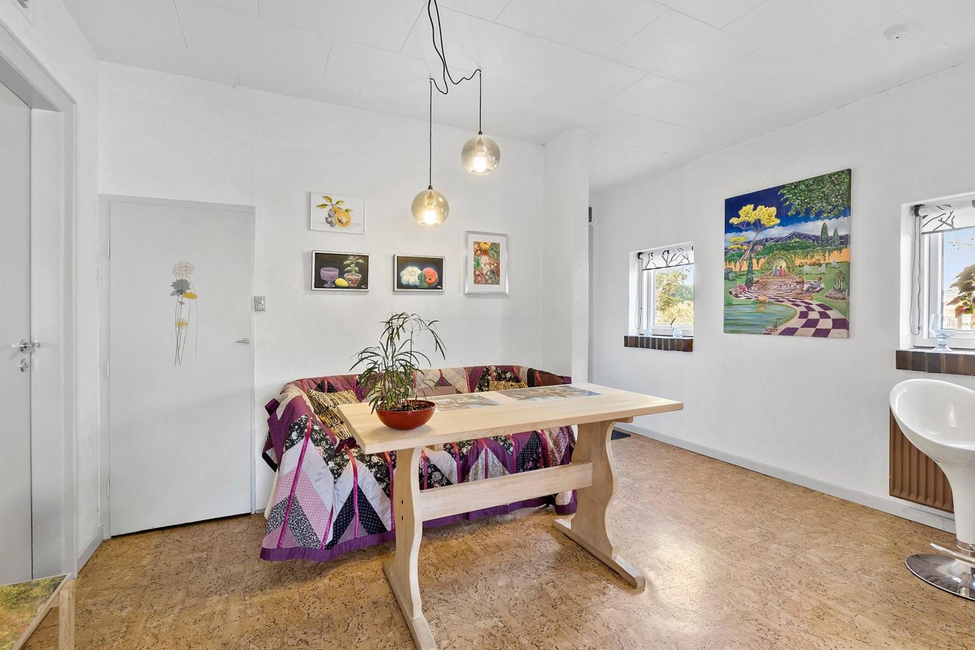 Logi i hus med kunst og have Bed and Breakfast Vestervig Eksteriør billede